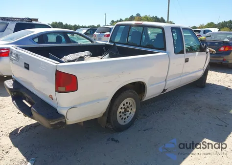 1998 Isuzu Hombre Xs V6 z USA, uszkodzony, nr VIN 1GGDT19X9W8658729